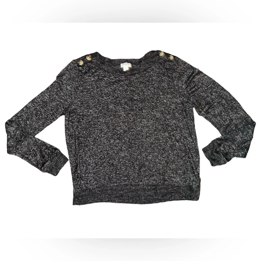 J. Crew Button-shoulder Top